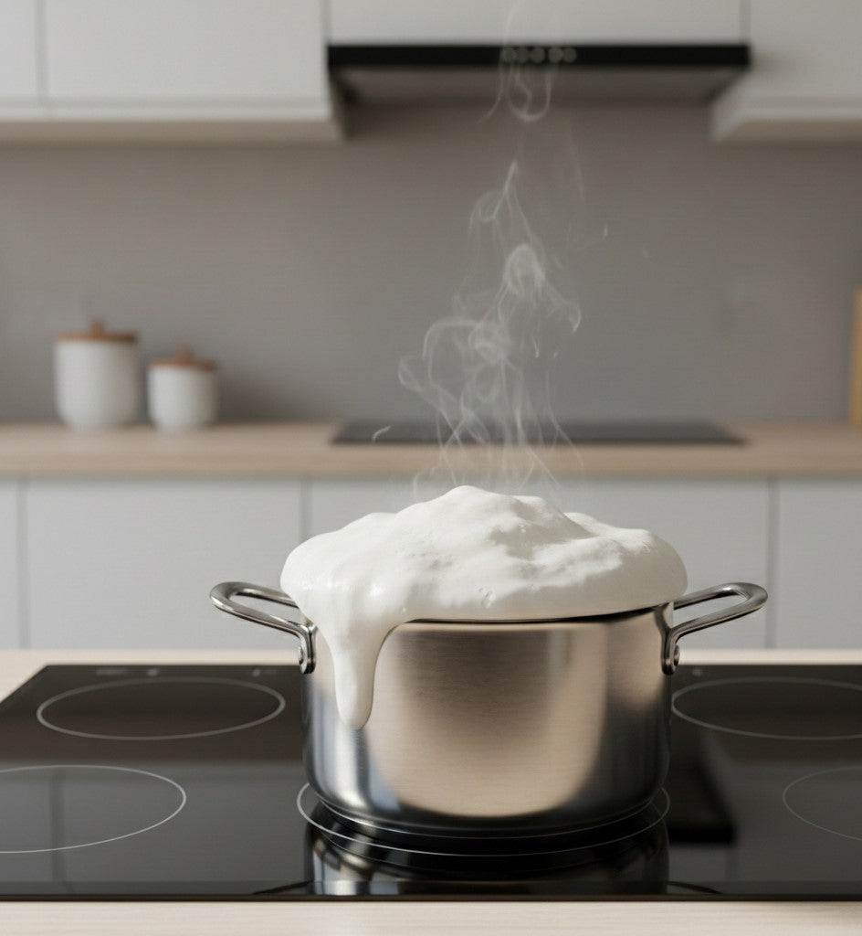 How to Stop Milk from Boiling Over on the Hob