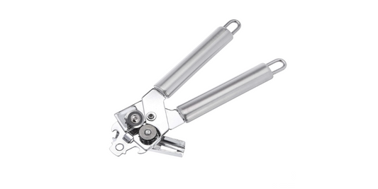 Manual Tin Opener — Stainless Steel, 21cm