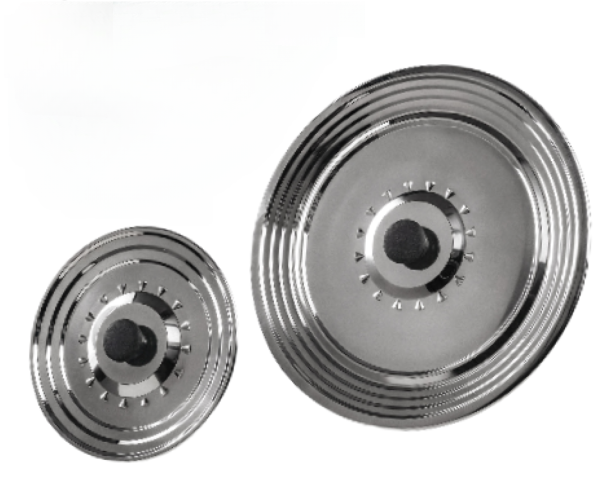 Universal pan lid set for small and large cookware, fits 16cm-20cm and 28cm-32cm frying pan lid and saucepan lid