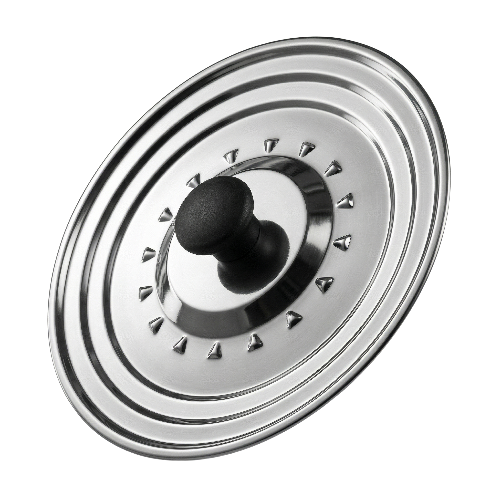 Universal stainless steel pan lid 20 cm – frying pan and pot lid replacement