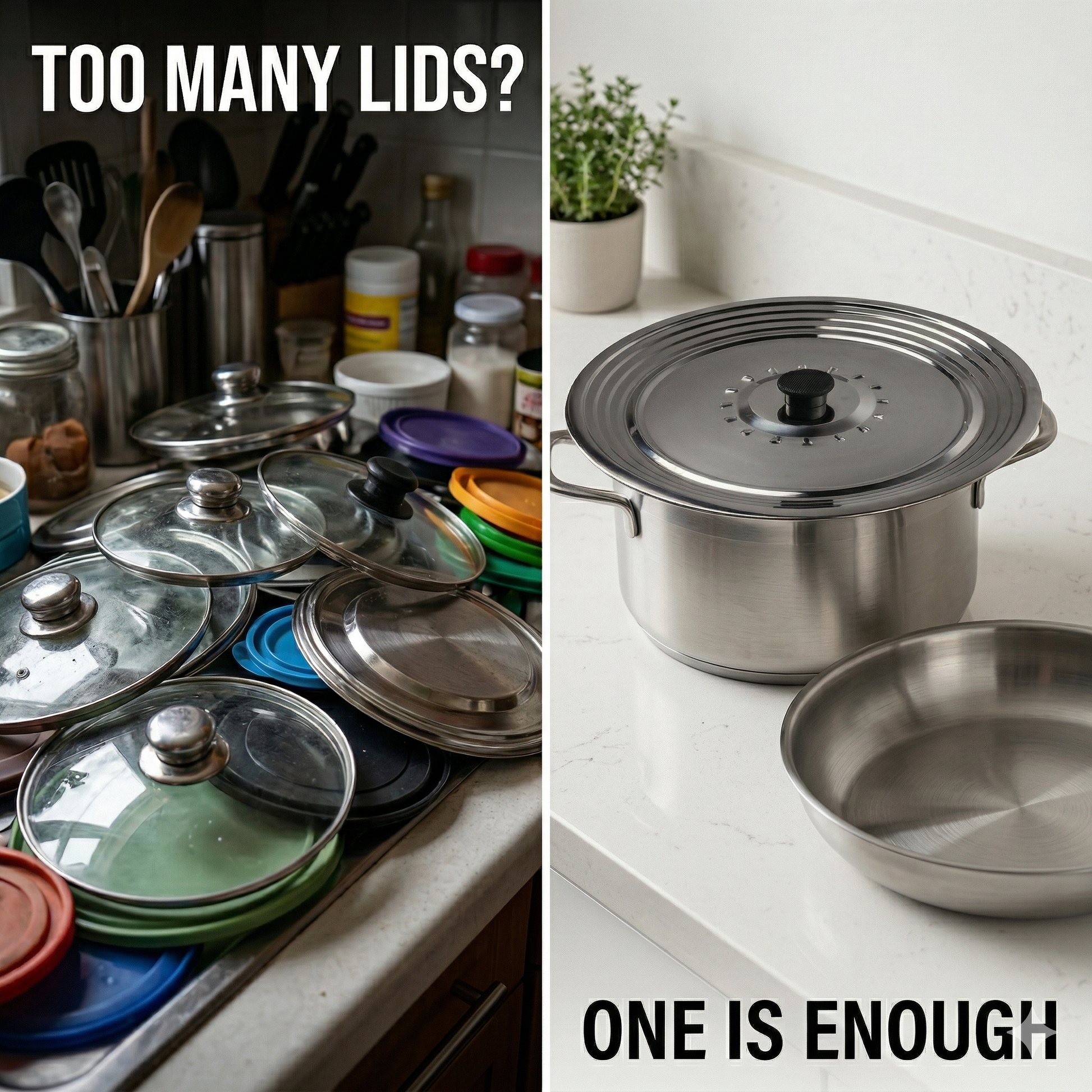 universal lids for pots and pans one lid for all cookware